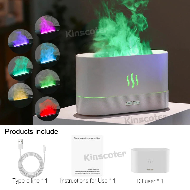 Flame Effect Aroma Diffuser